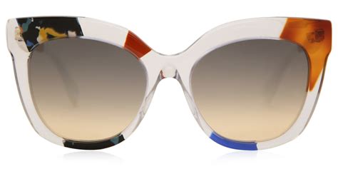 fendi rainbow sunglasses|fendi sunglasses oversize.